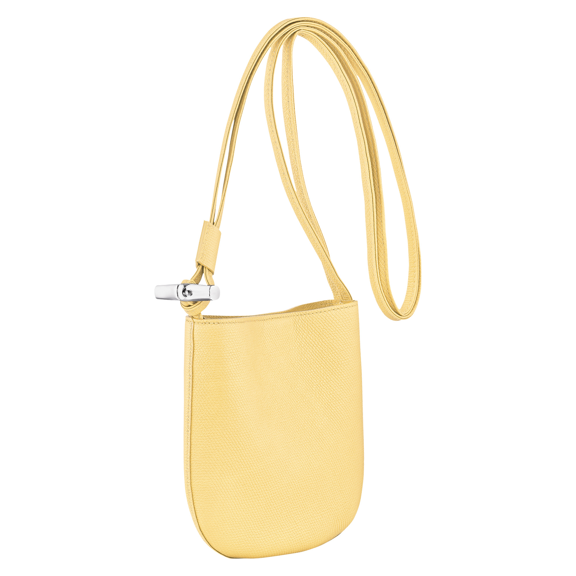 Le Roseau S Crossbody bag Yellow Chick - Leather - 3
