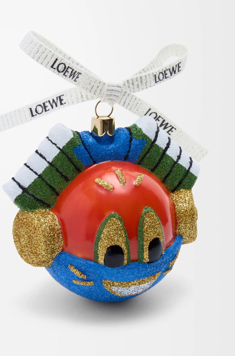 Knight Cat bauble in blown glass 3