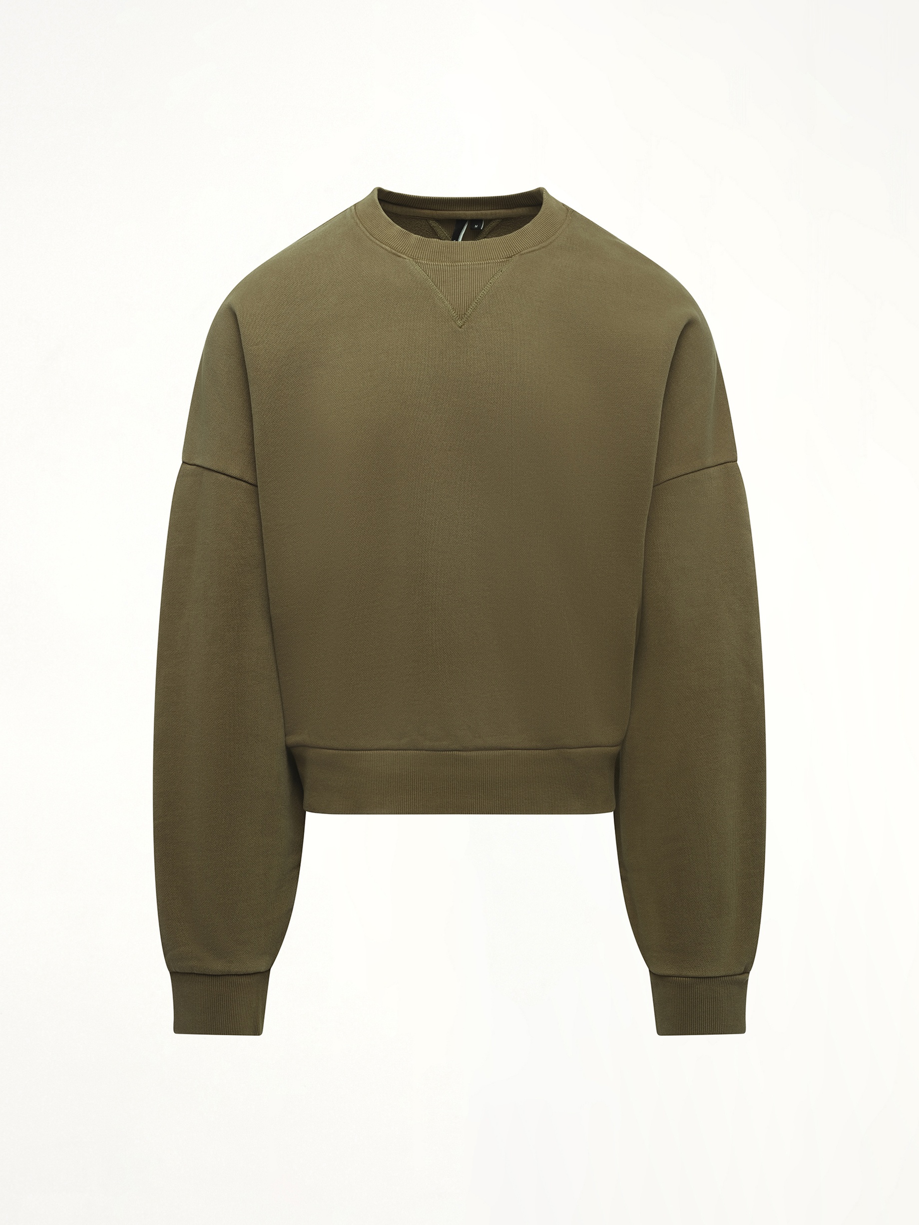 Box Sweatshirt in Military - 2