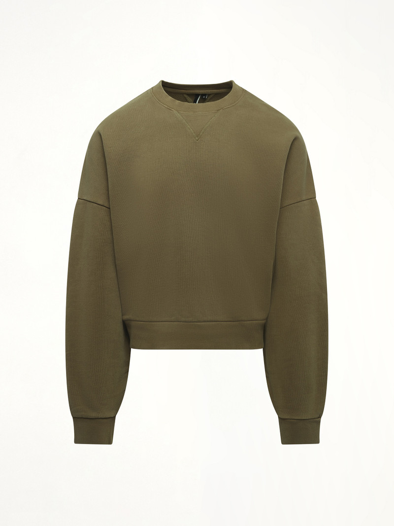 entire studios Box Sweatshirt in Military outlook