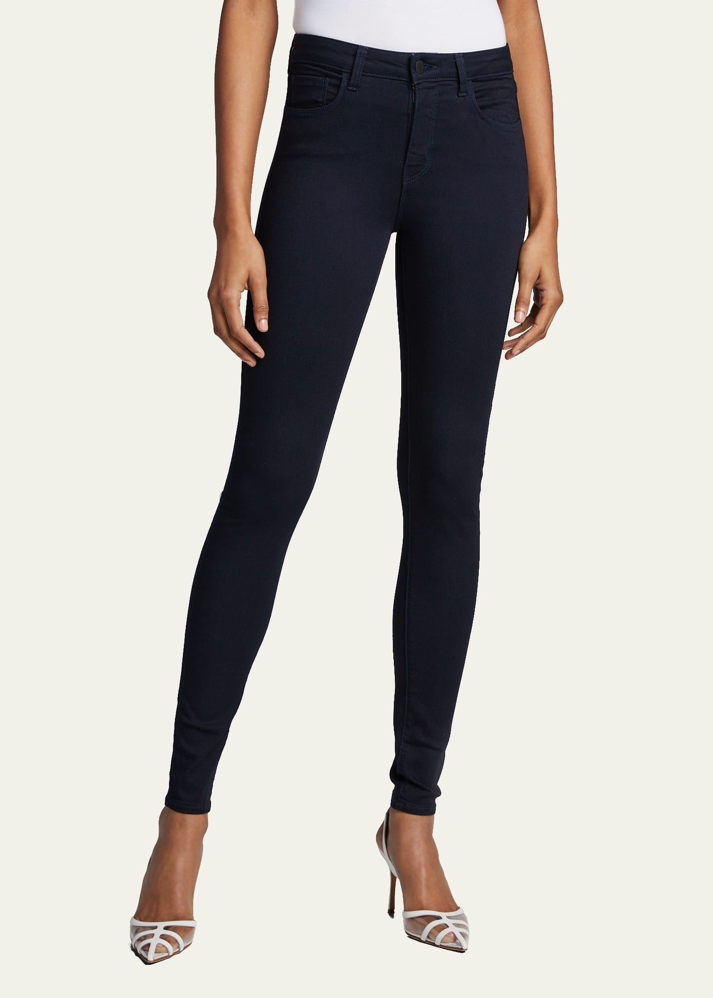 Marguerite High-Rise Skinny Jeans - 4