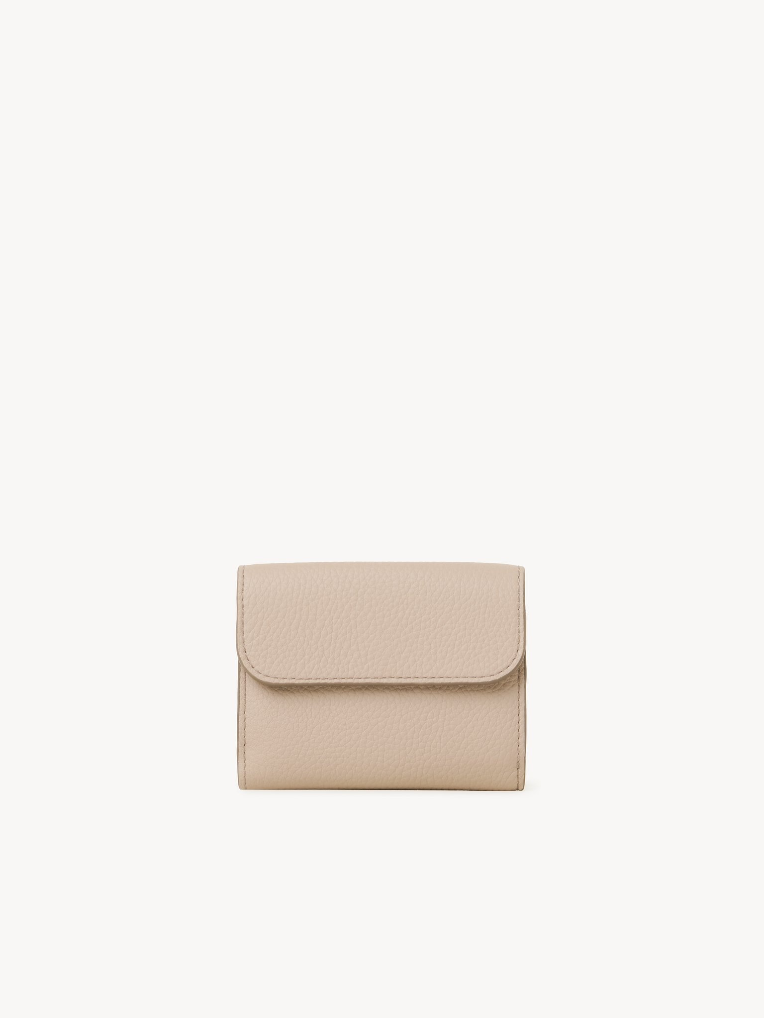 SMALL MARCIE TRI-FOLD IN GRAINED LEATHER - 4