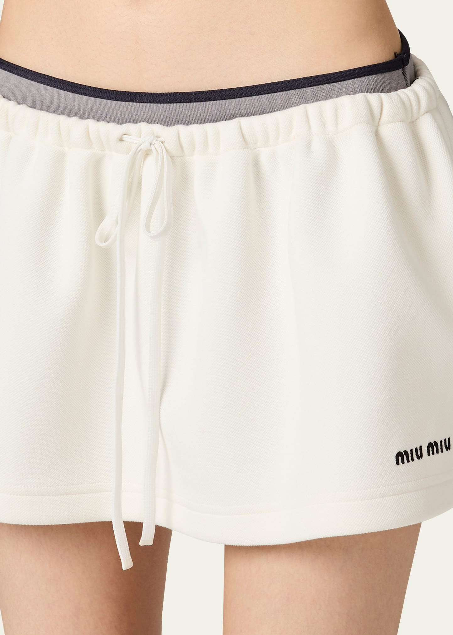 Piquet Mini Skirt - 3