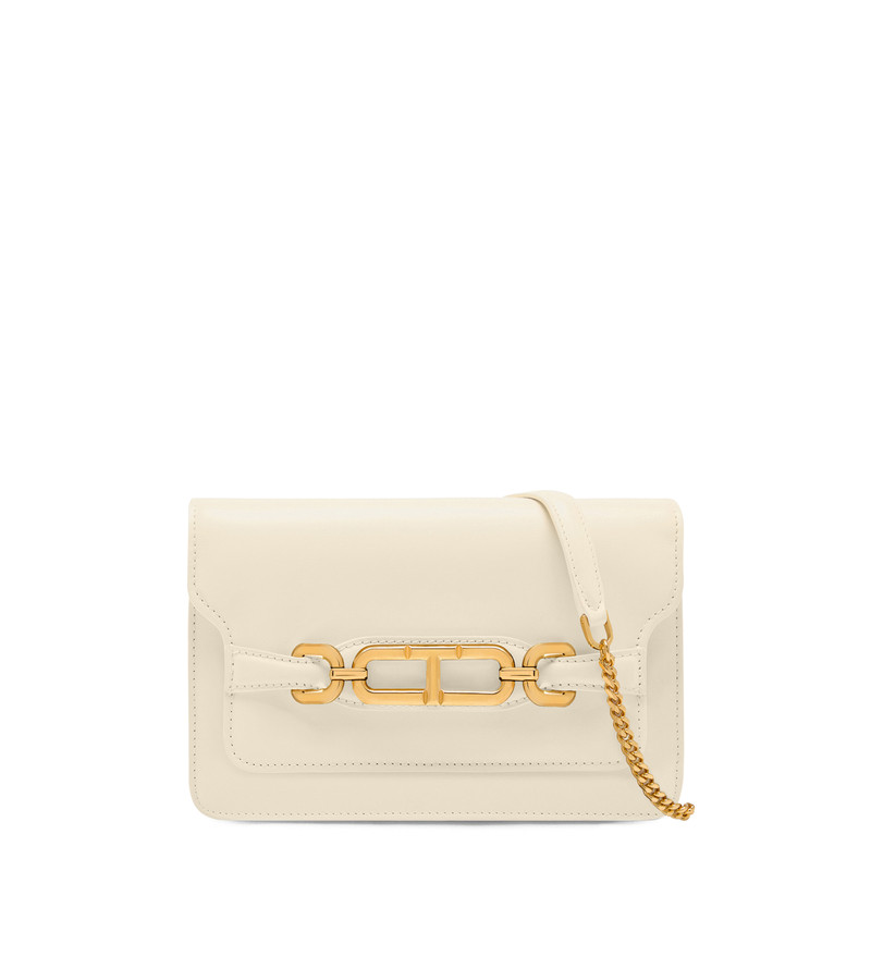 PALMELLATO-EFFECT LEATHER WHITNEY SMALL SHOULDER BAG 1