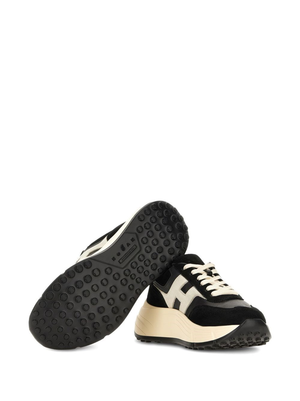 Hi-Fi leather sneakers - 5