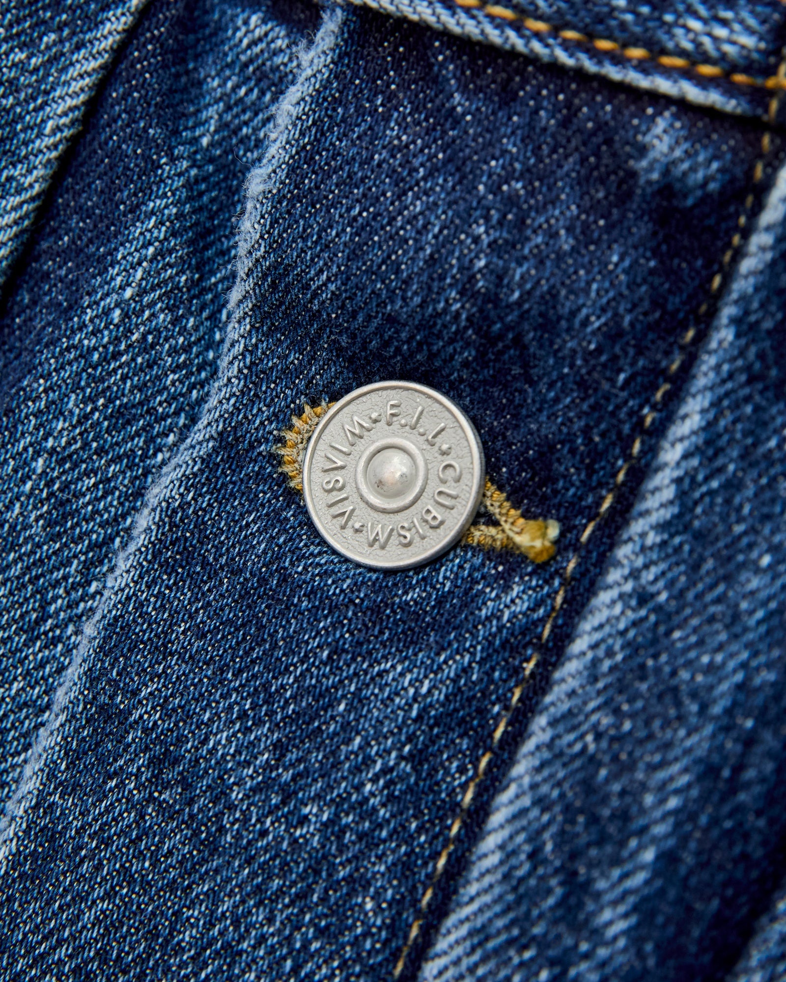 Social Sculpture 101X Damaged Denim JKT in 1010 Washed Indigo - 6