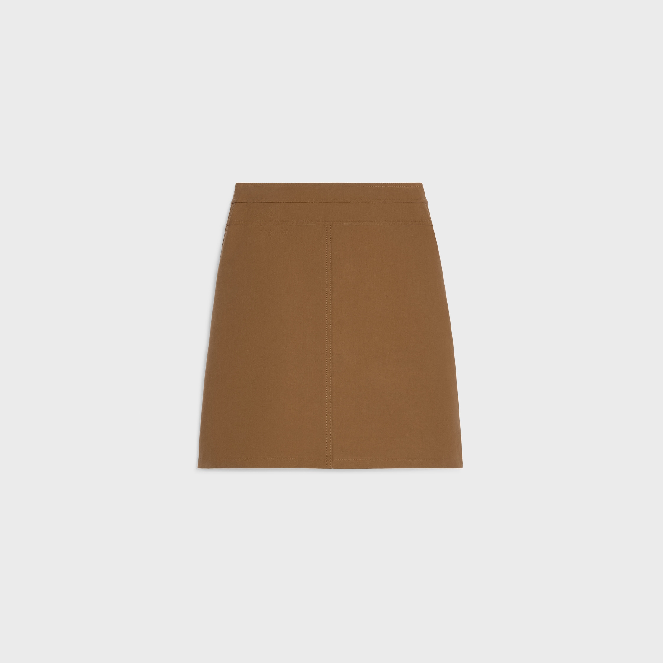 short skirt IN cotton twill - 2