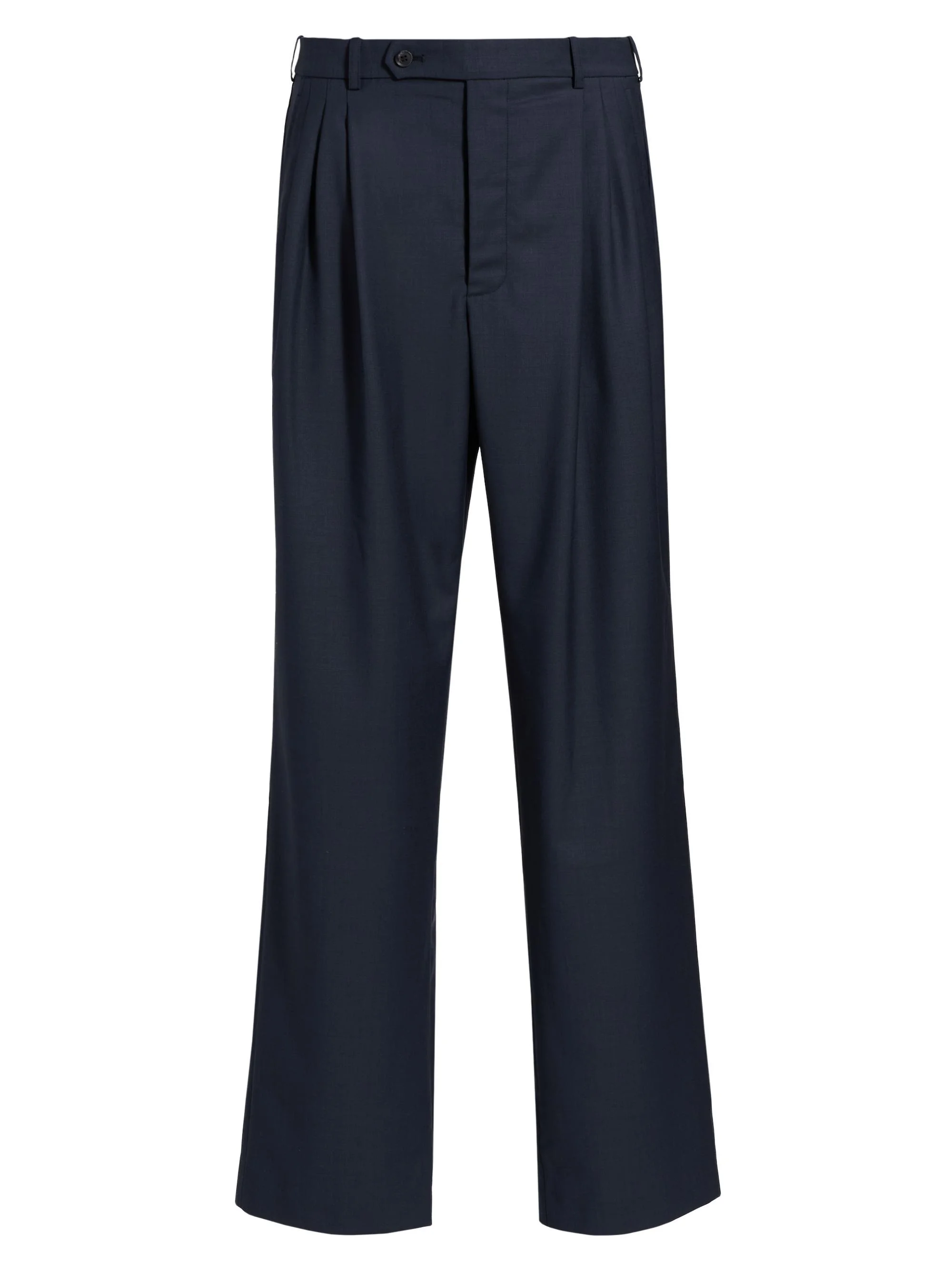Women's Soprano Wool-Blend Pants - Navy White - 1