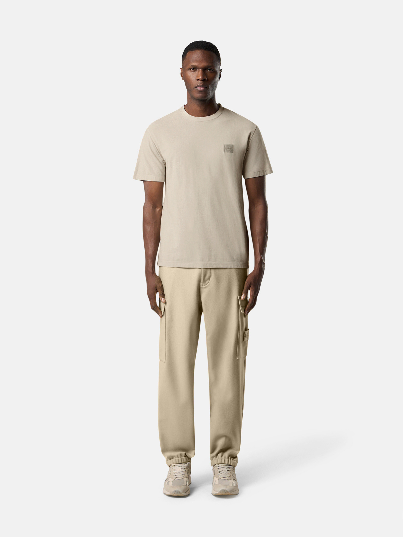 2100034 COTTON JERSEY CREPE_STONE ISLAND GHOST - 2