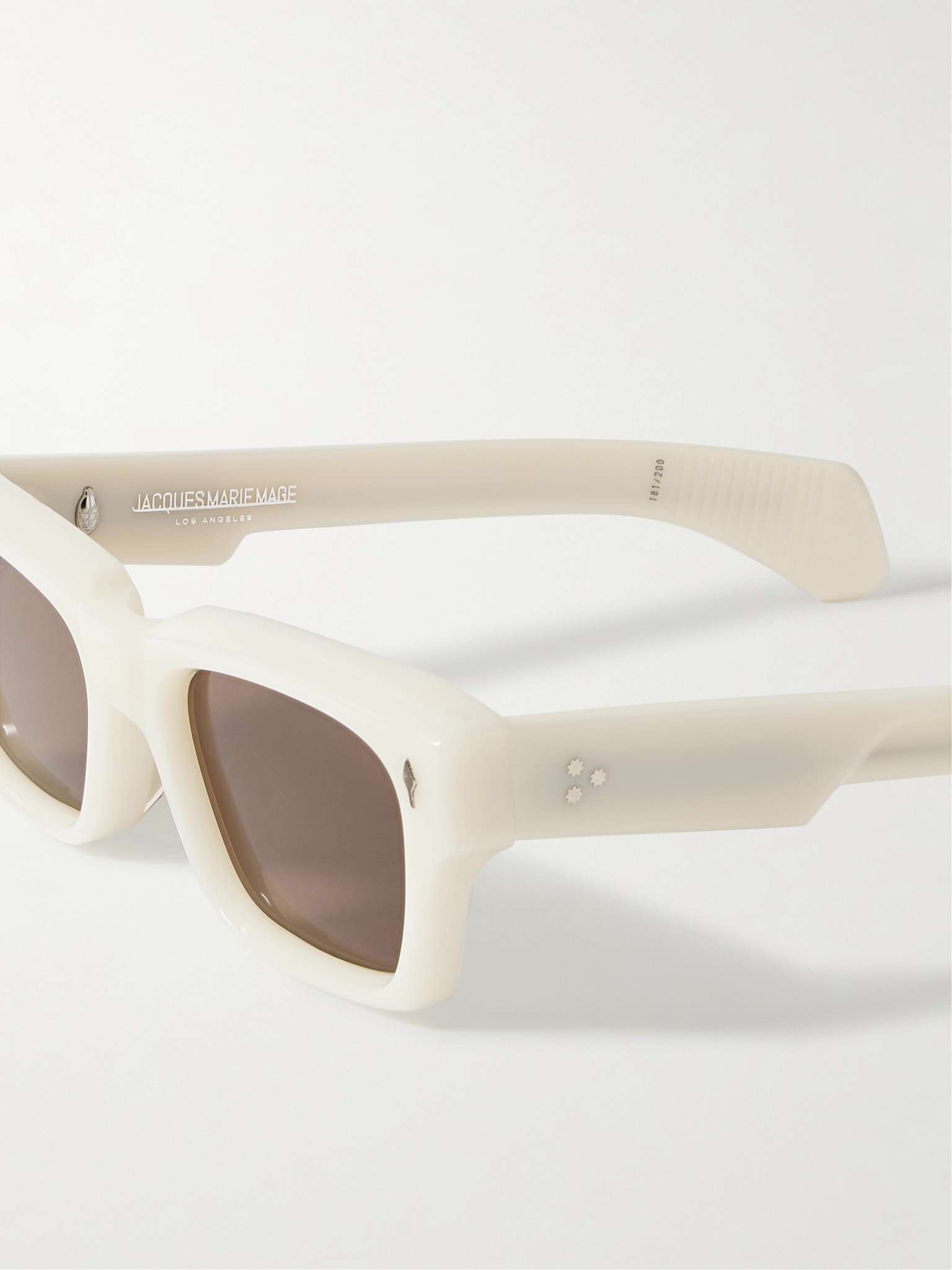 Ashcroft Rectangular-Frame Acetate Sunglasses - 3