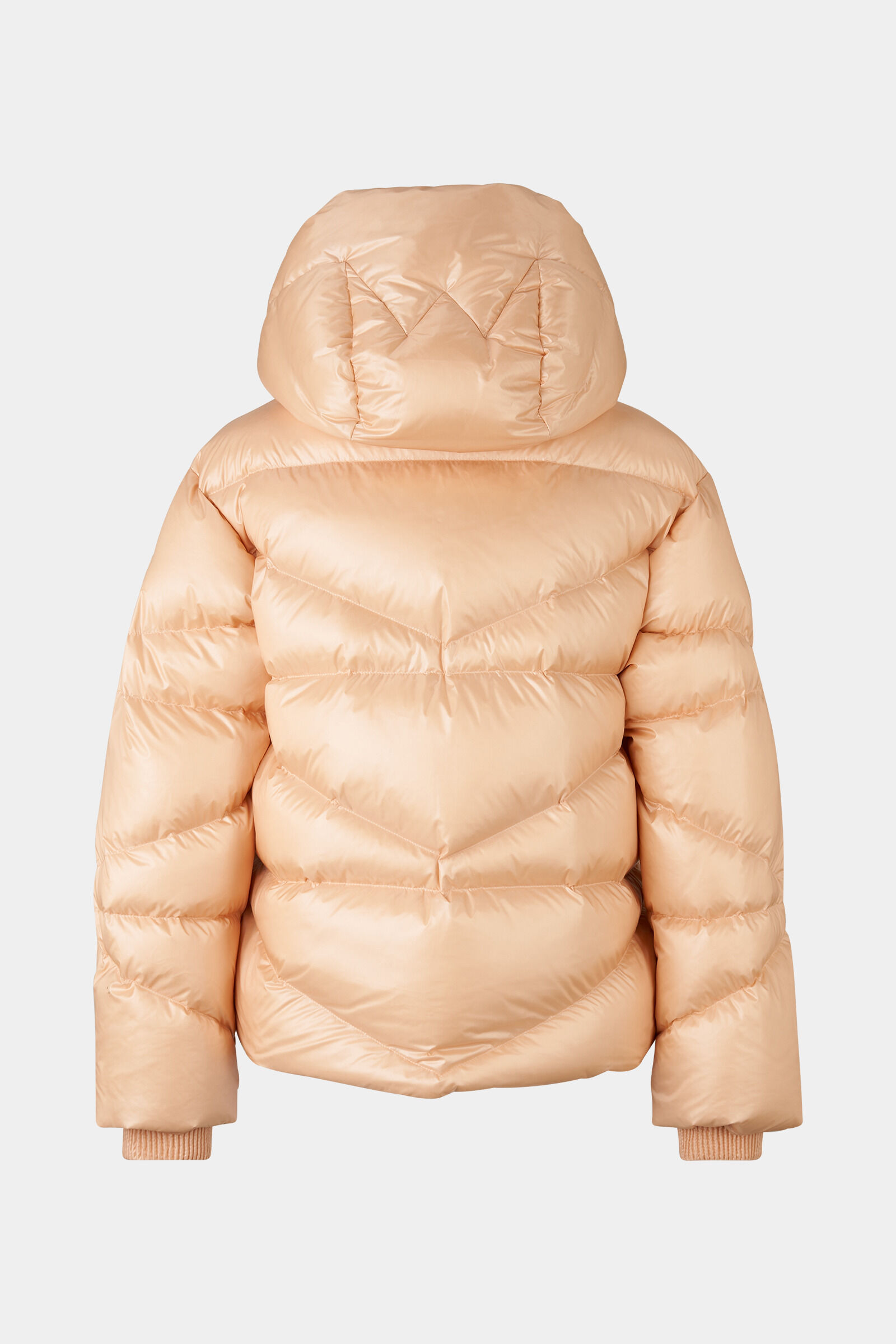 Xally down jacket in Apricot - 3