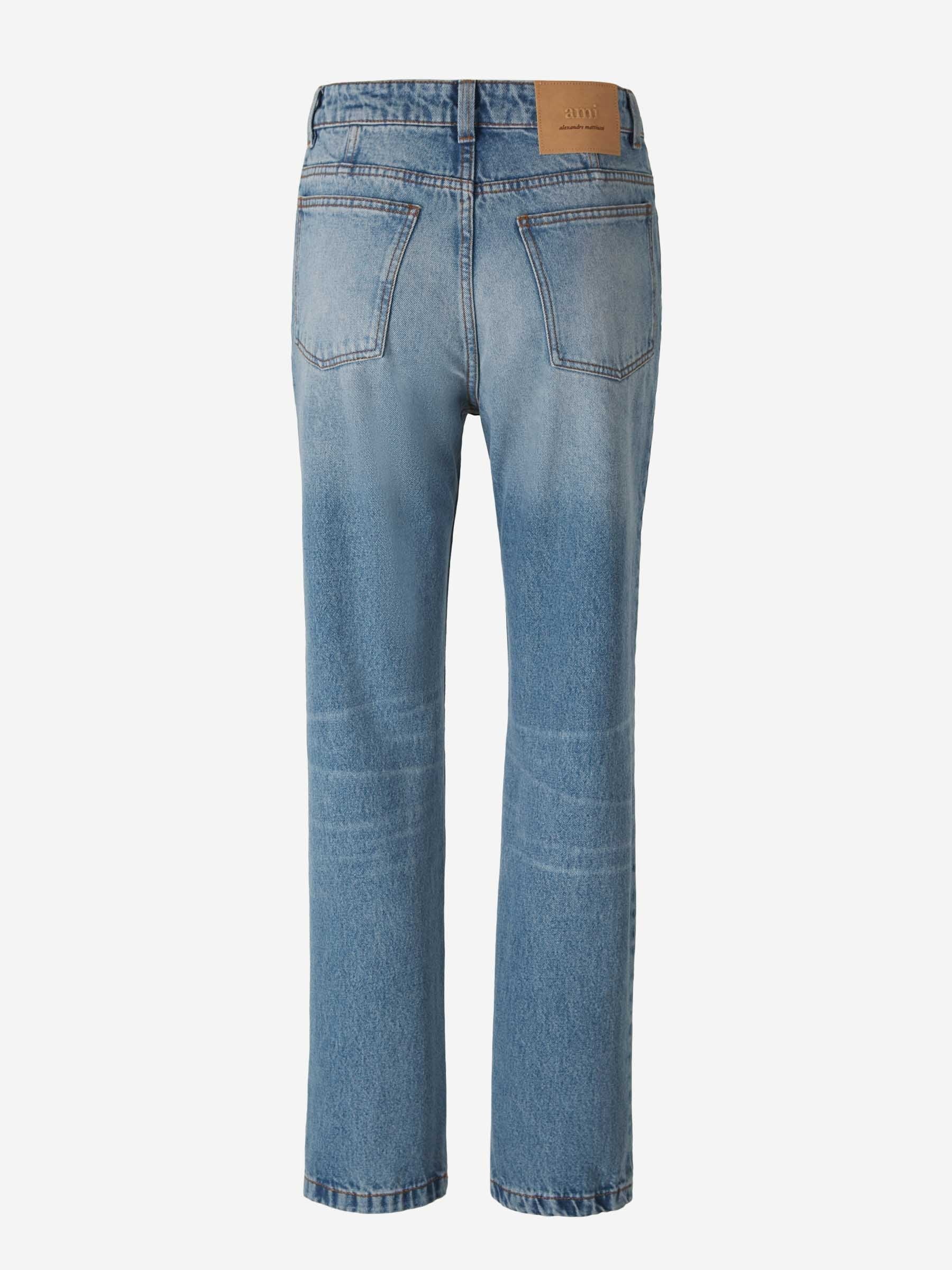 STRAIGHT DENIM JEANS - 2