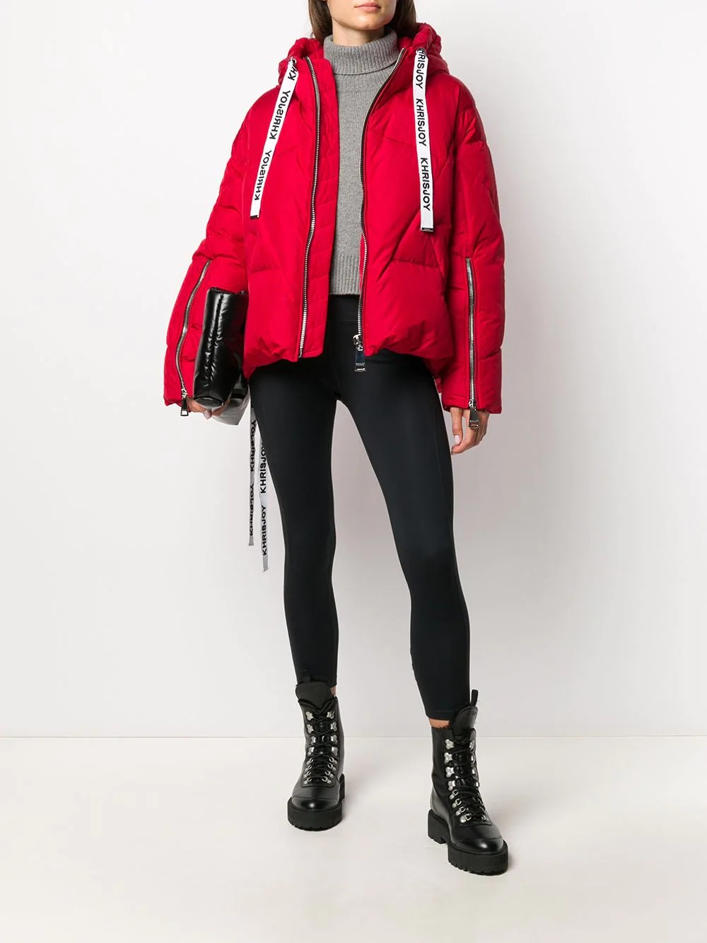 hooded puffer jacket - 2