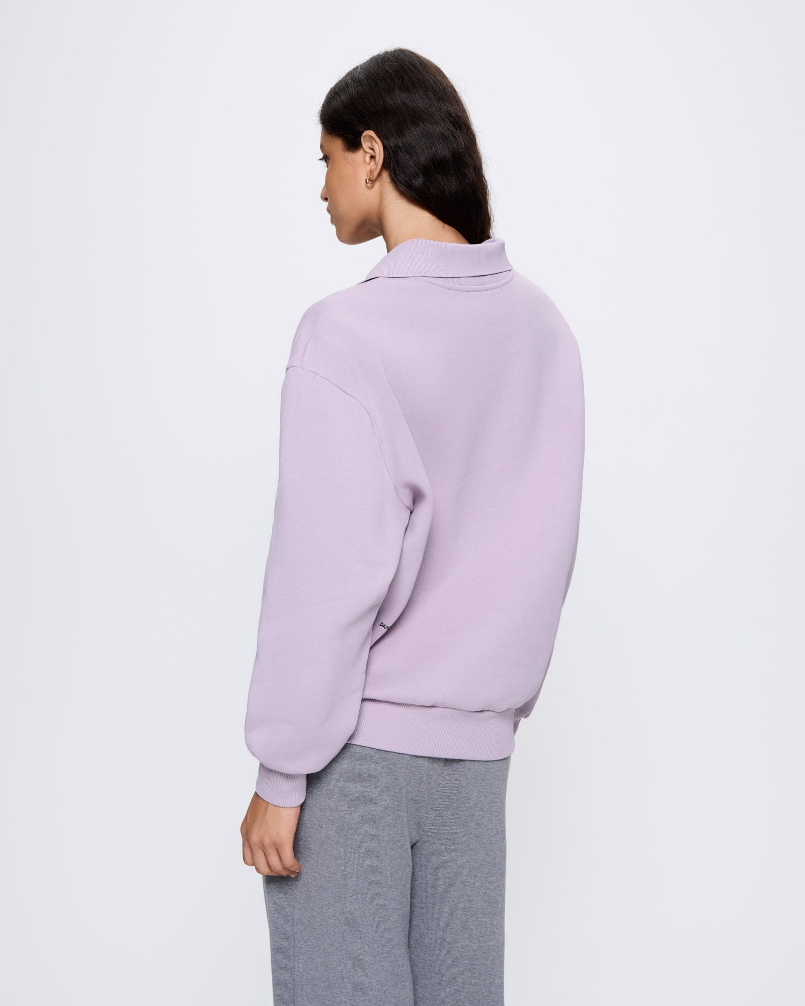 Womens DNA Heavyweight Polo Sweatshirt - Raisin Purple - 5