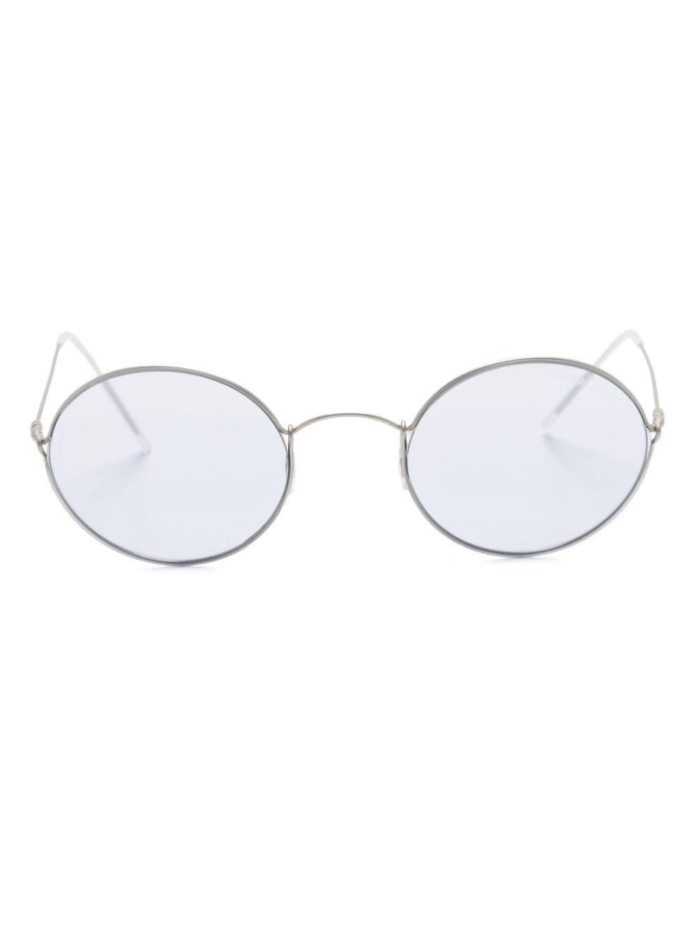 round-frame tinted sunglasses - 1