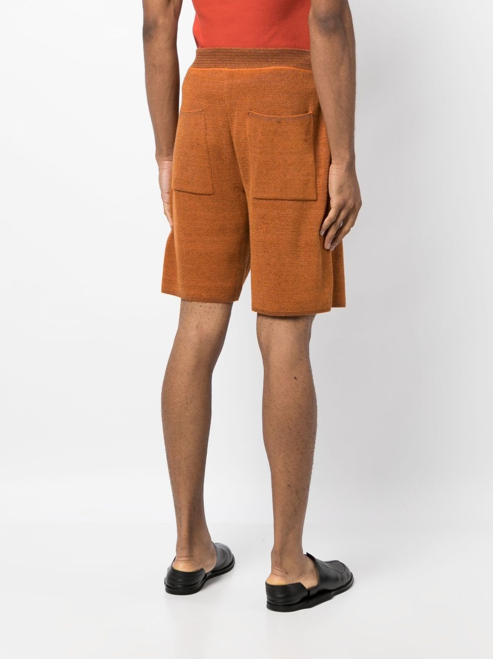 two-pocket knee-length shorts - 4