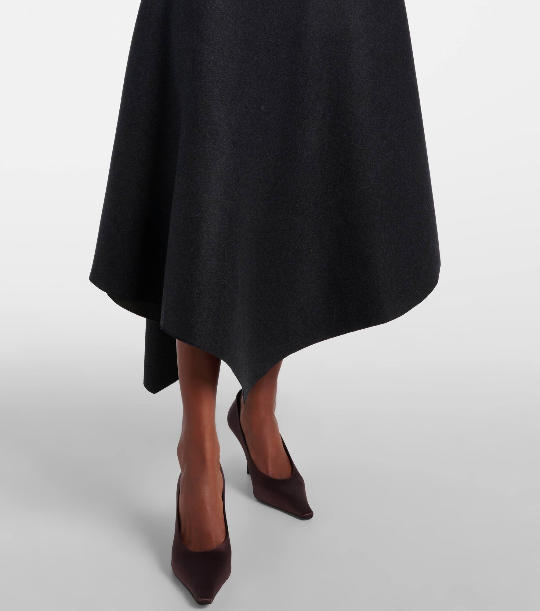Asymmetric midi dress - 5