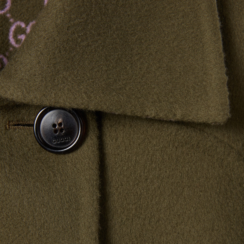 Wool double-breasted coat 6