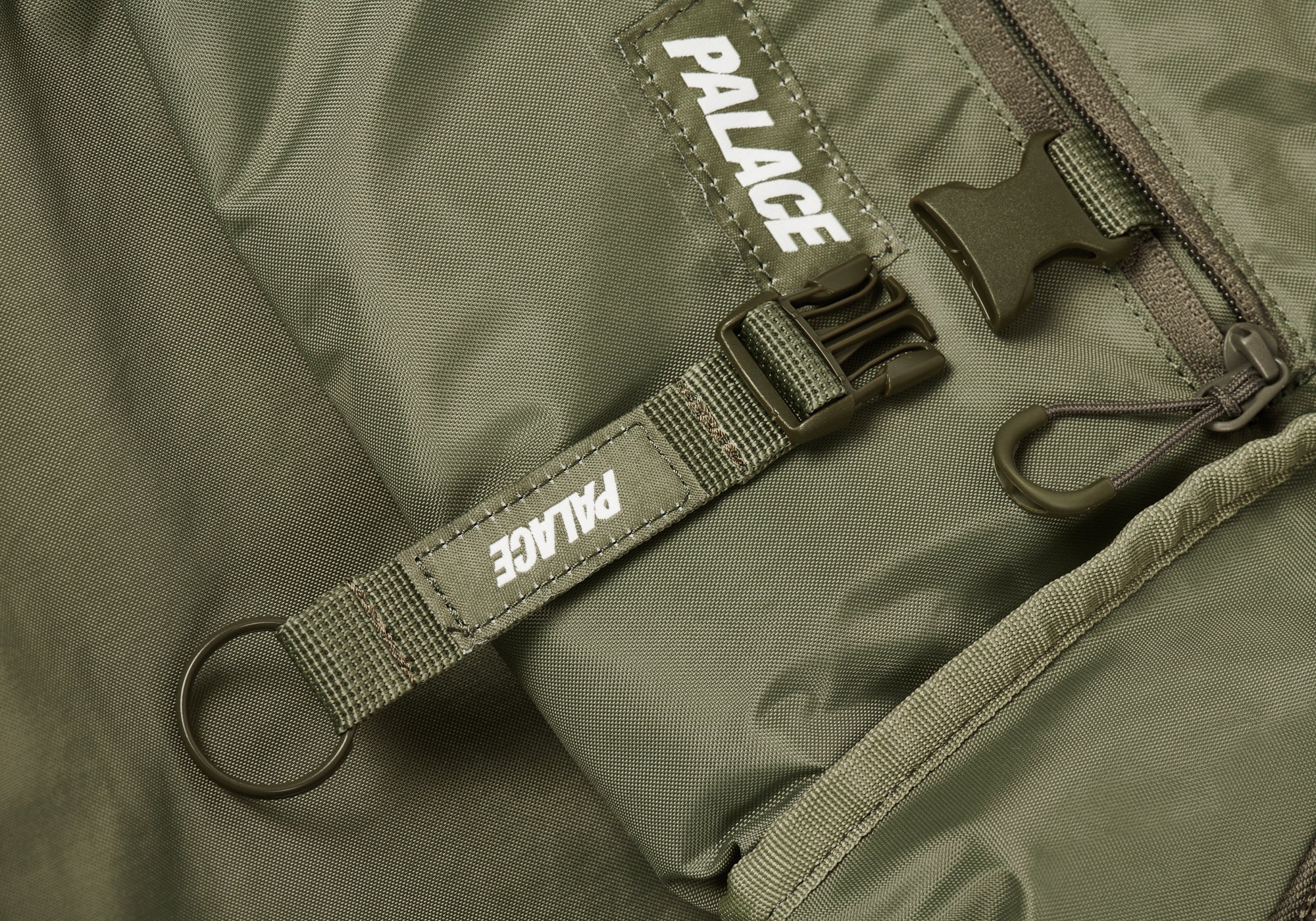 CORDURA DOUBLE DIAMOND BACKPACK OLIVE - 8