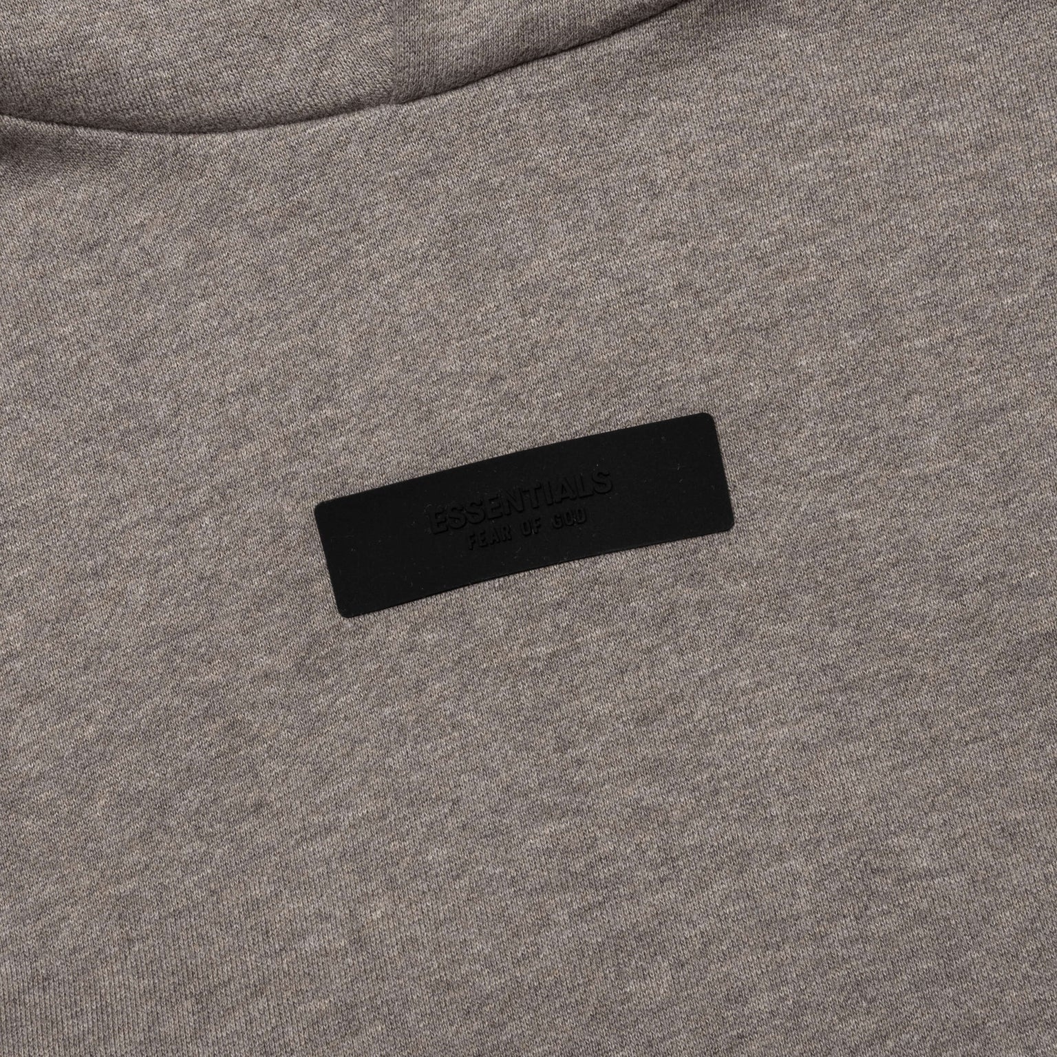 ESSENTIALS HOODIE - HEATHER GREY - 3