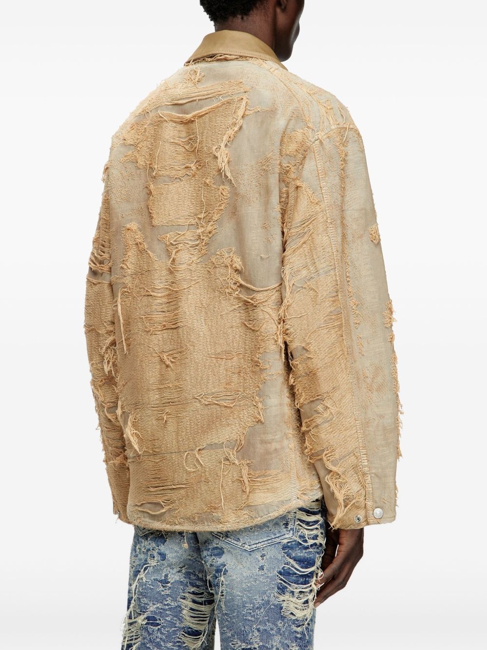 D-IVAR-FSG denim jacket - 4