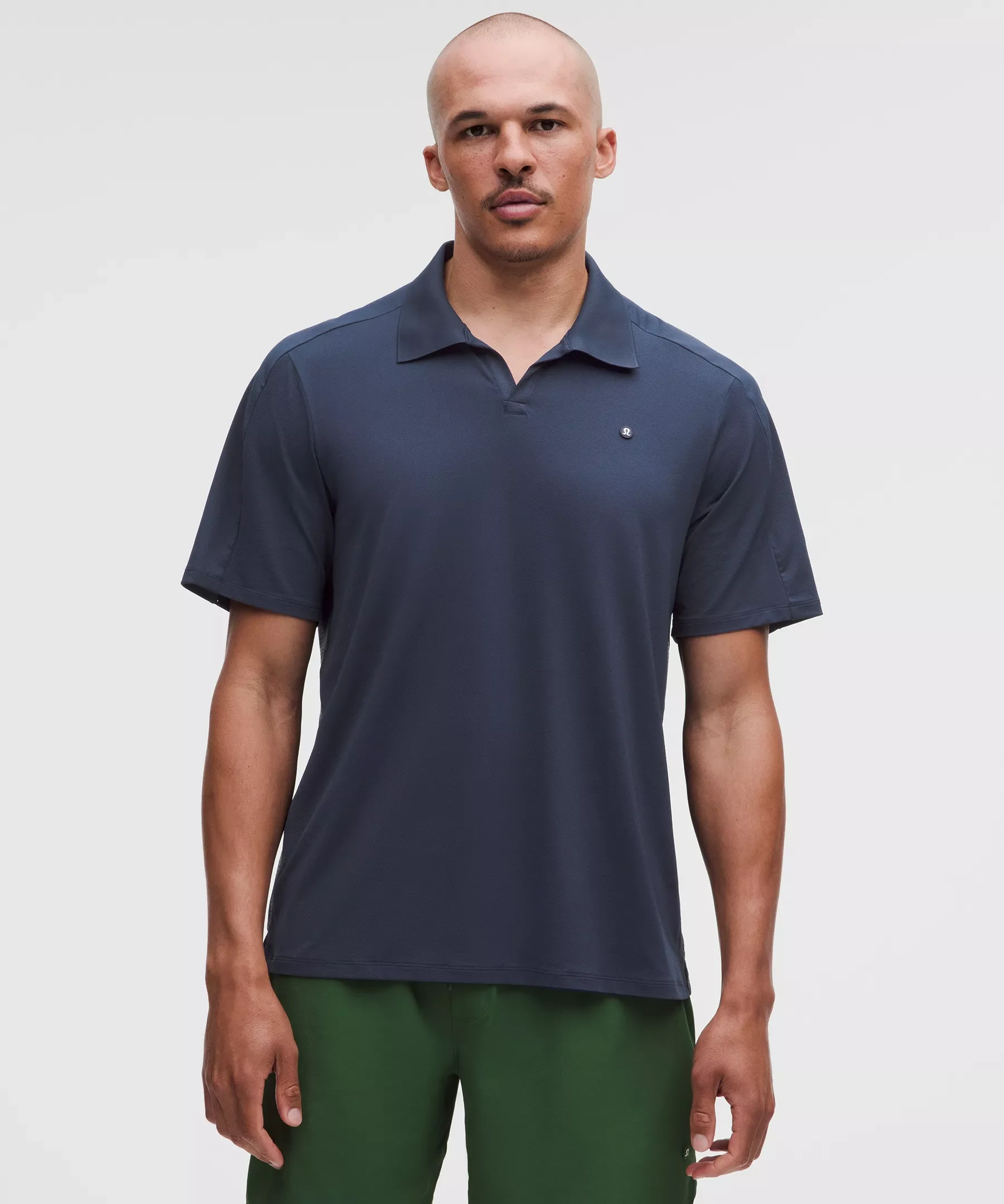 Mesh Panelled Tennis Polo Shirt - 1