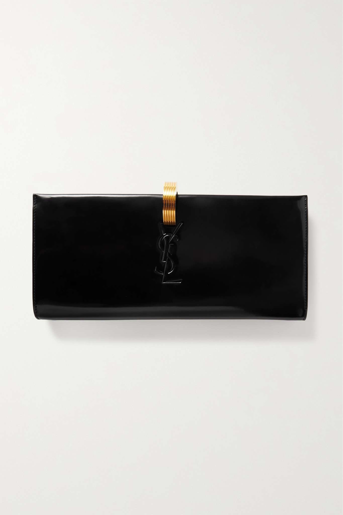 Daria patent-leather clutch - 1