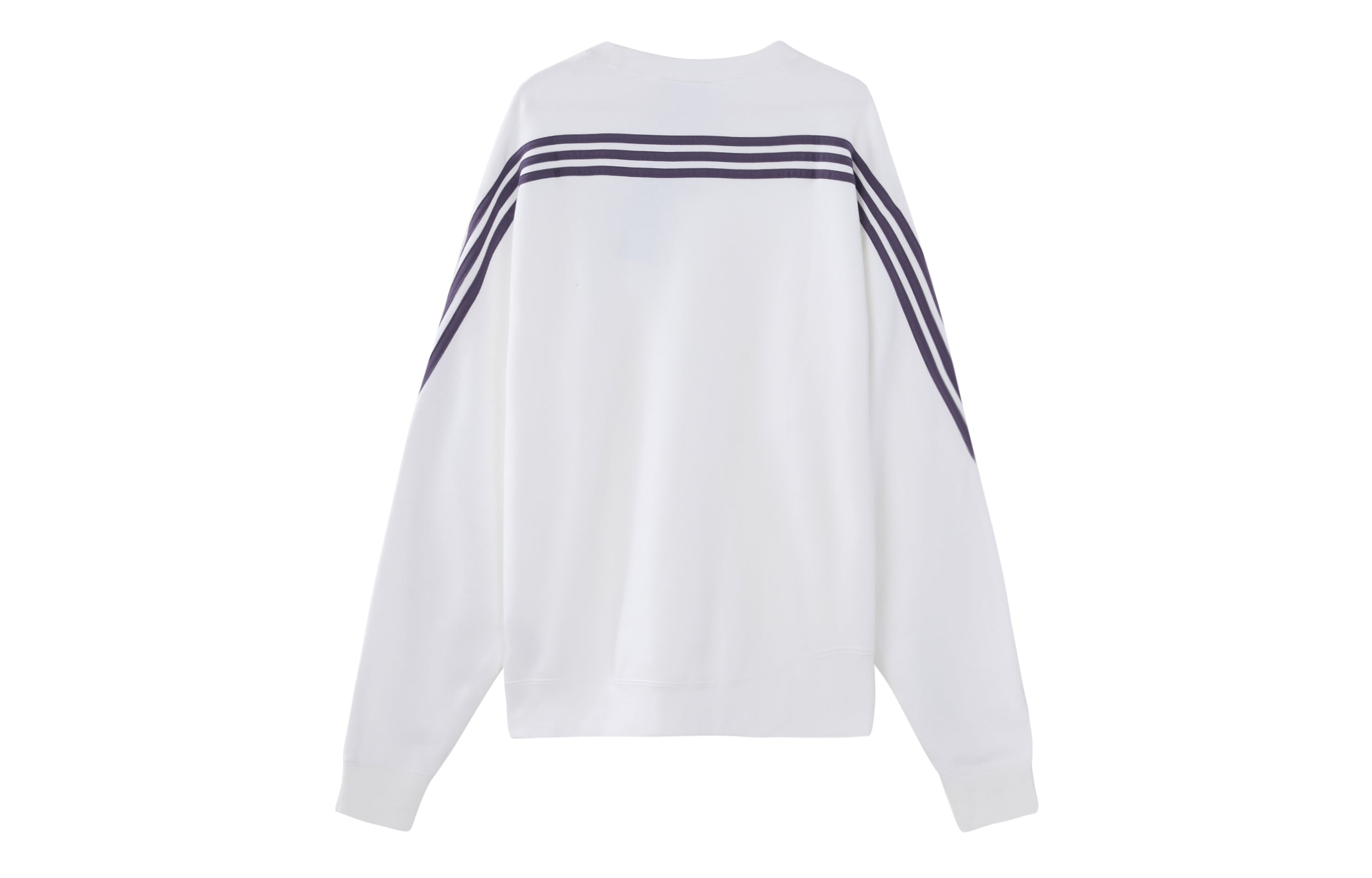 adidas originals Side Stripe Loose Pullover White FM1519 - 2