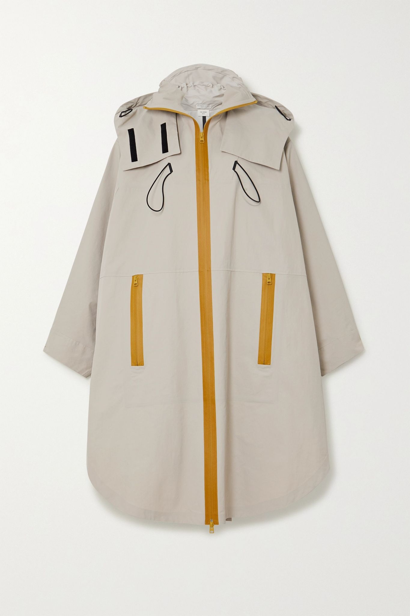 Oversized hooded shell jacket - 1