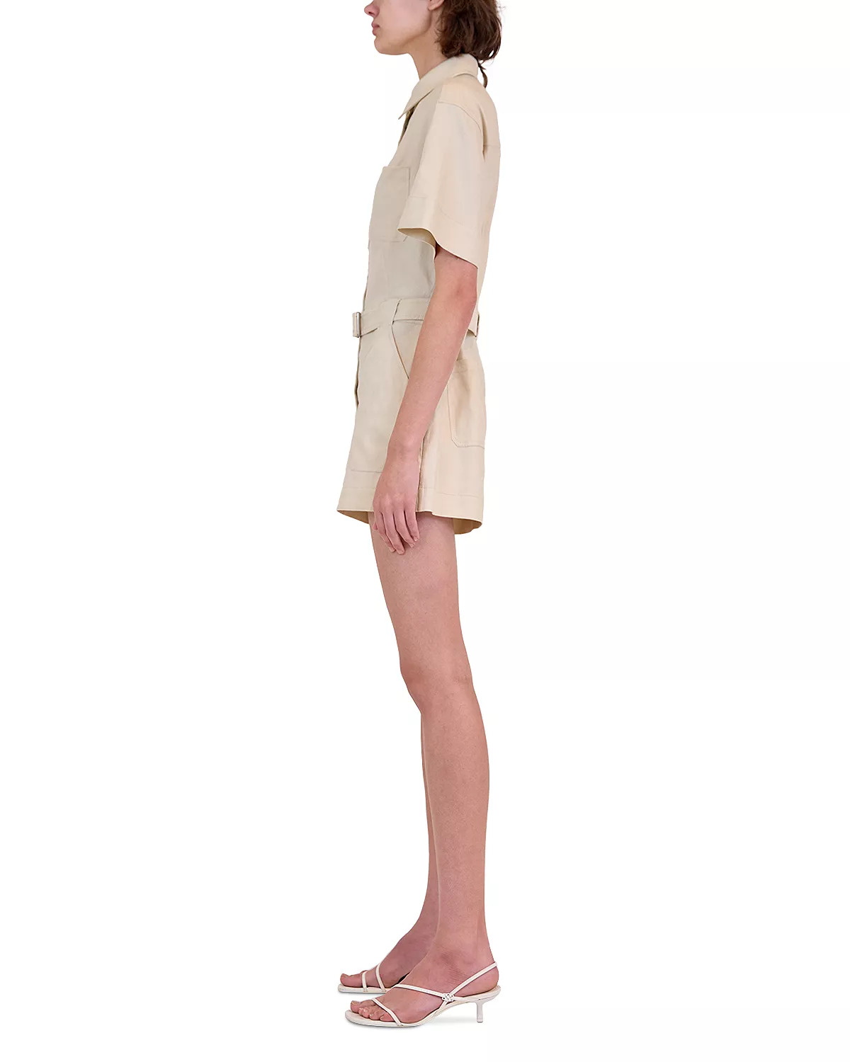 Belted Romper - 8