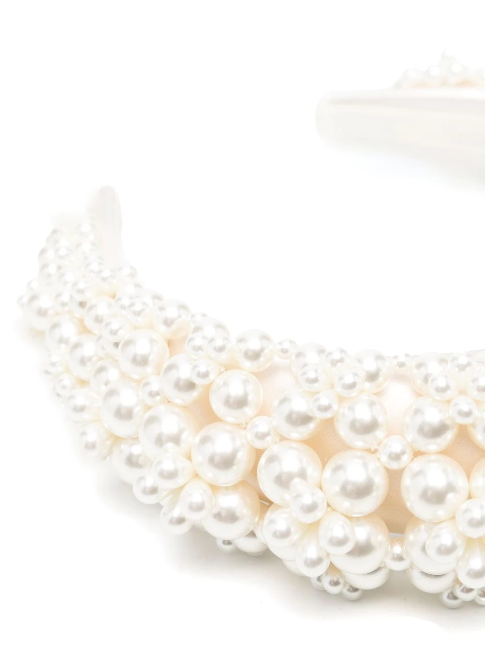 wide pearl headband - 3