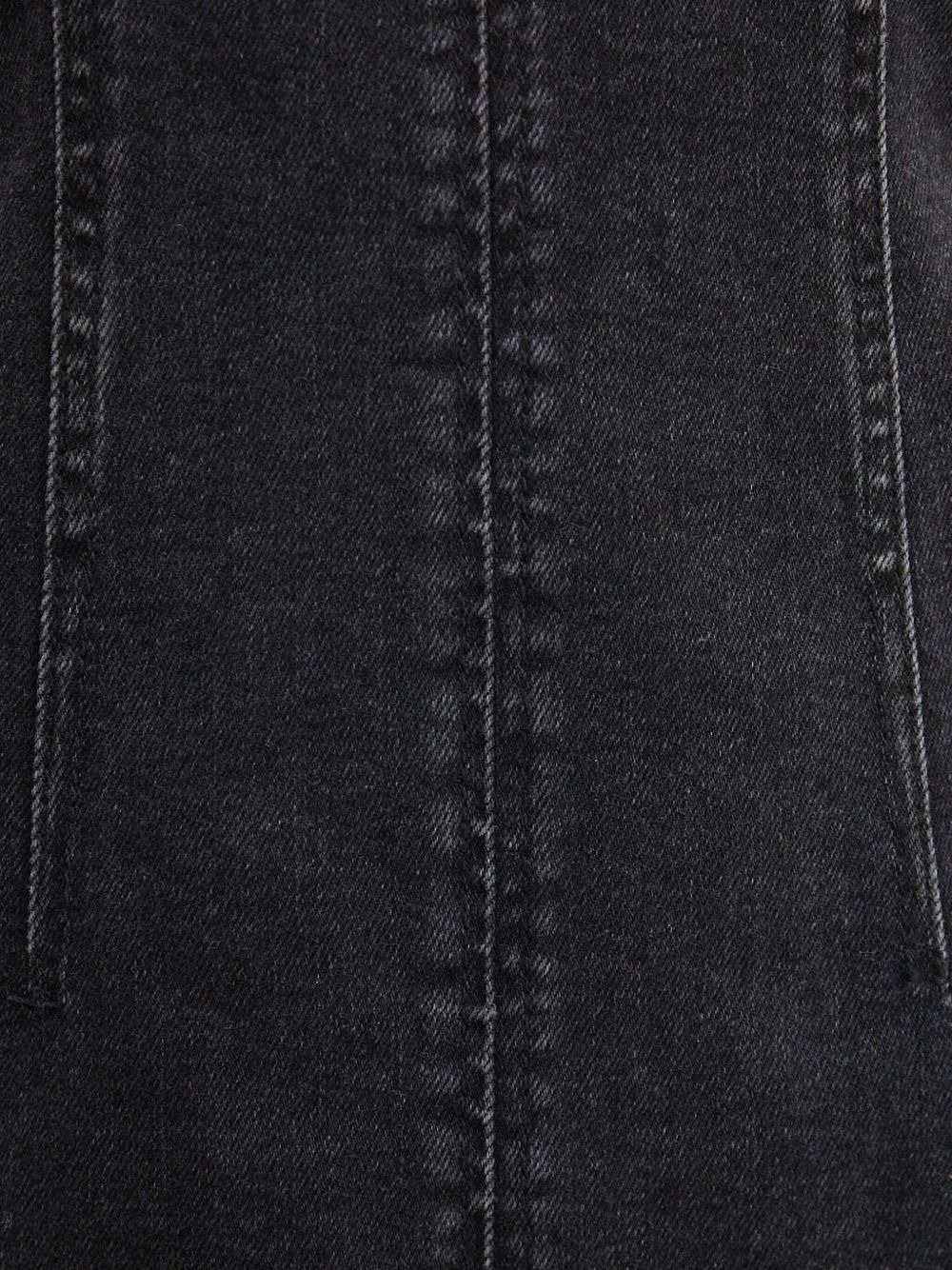 sleeveless seam-detail midi dress - 4
