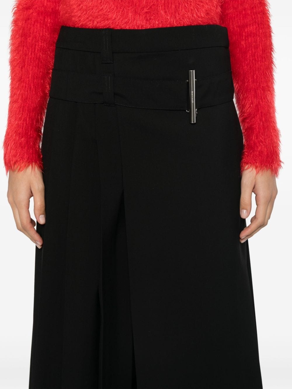pleated midi skirt - 5