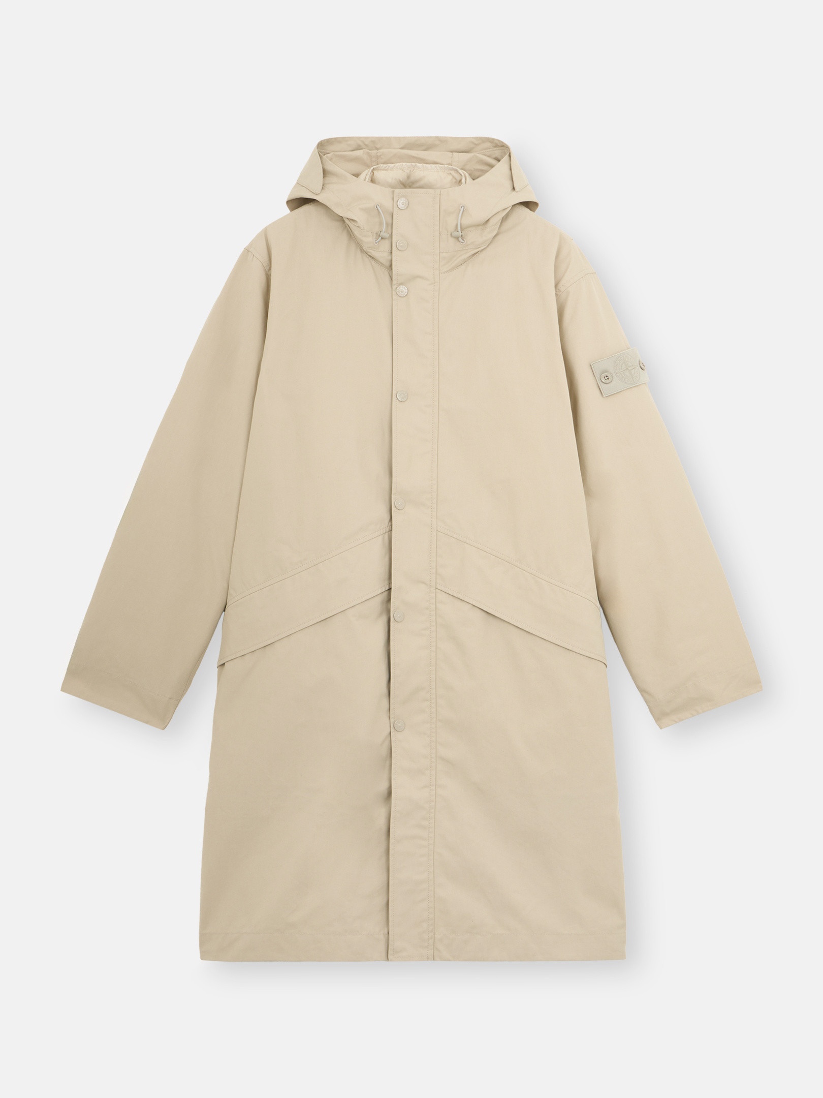 711F1 WEATHERPROOF COTTON CANVAS_STONE ISLAND GHOST - 1