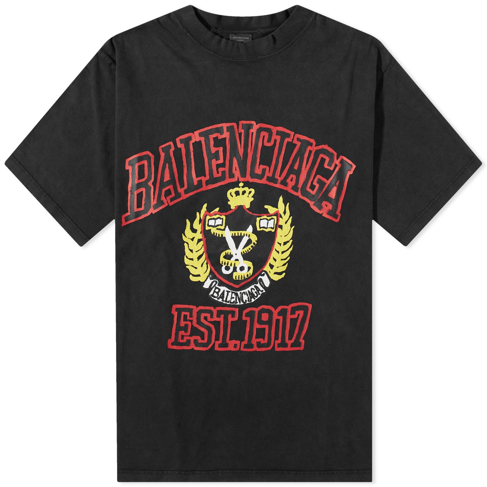 Balenciaga College T-Shirt - 1