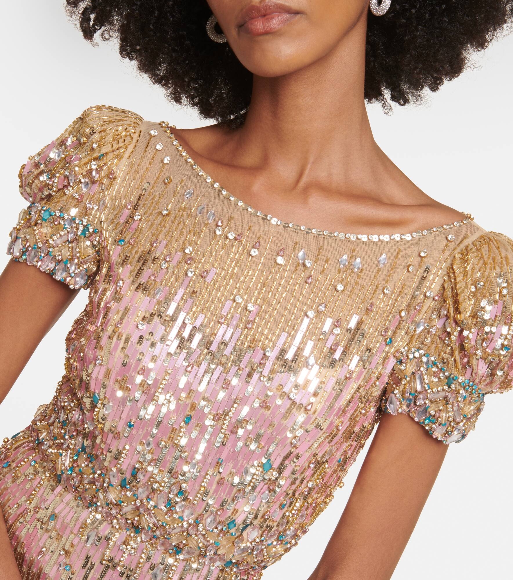Embellished gown - 4