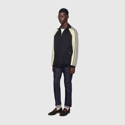 GUCCI Oversize technical jersey jacket outlook