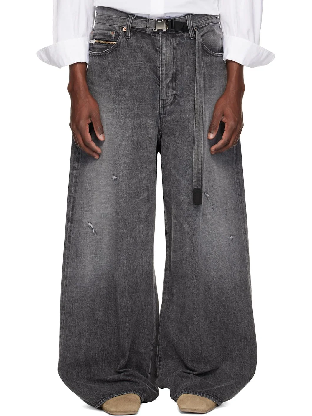 Black BEYONDEXX Jeans - 1