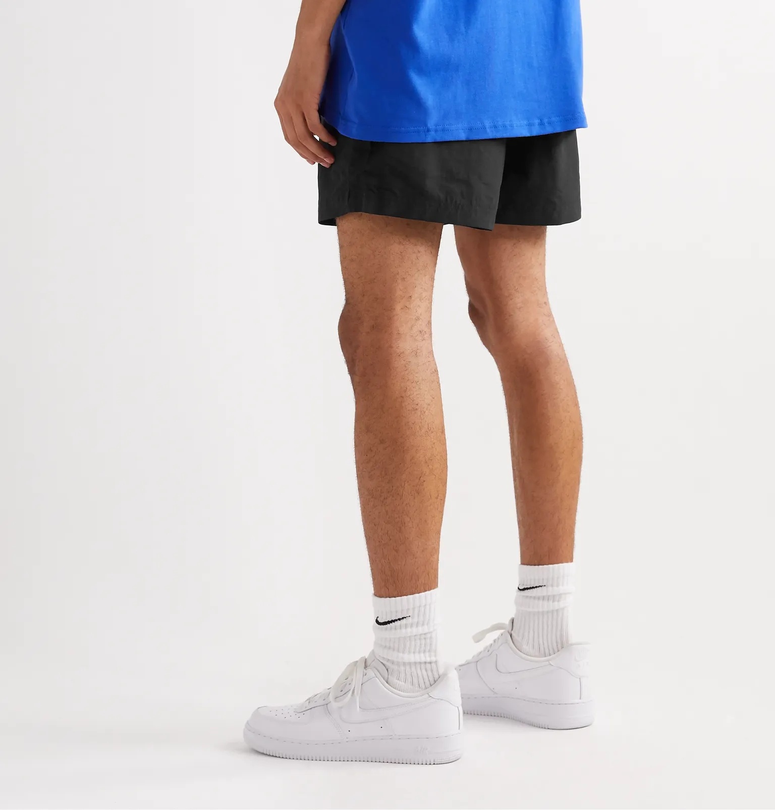 ACG Wide-Leg Logo-Embroidered Belted Nylon Shorts - 4