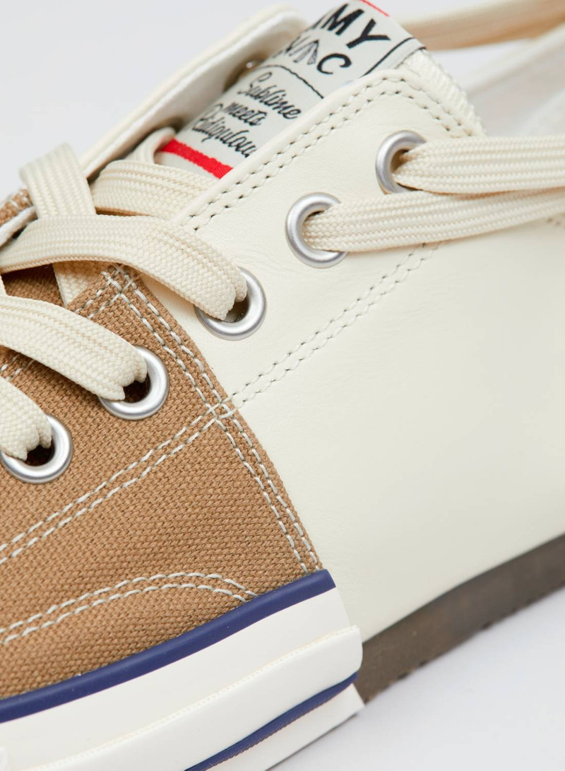 NC X Mihara Yasuhiro New Bowling Shoe in Khaki/White 7
