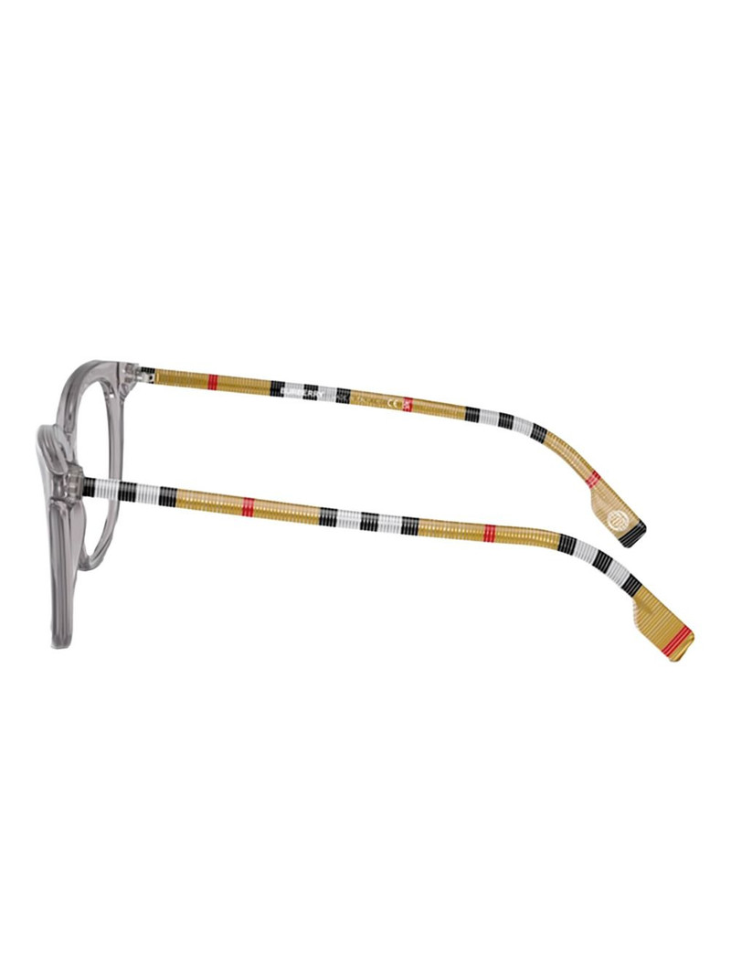 check-pattern cat-eye glasses 3