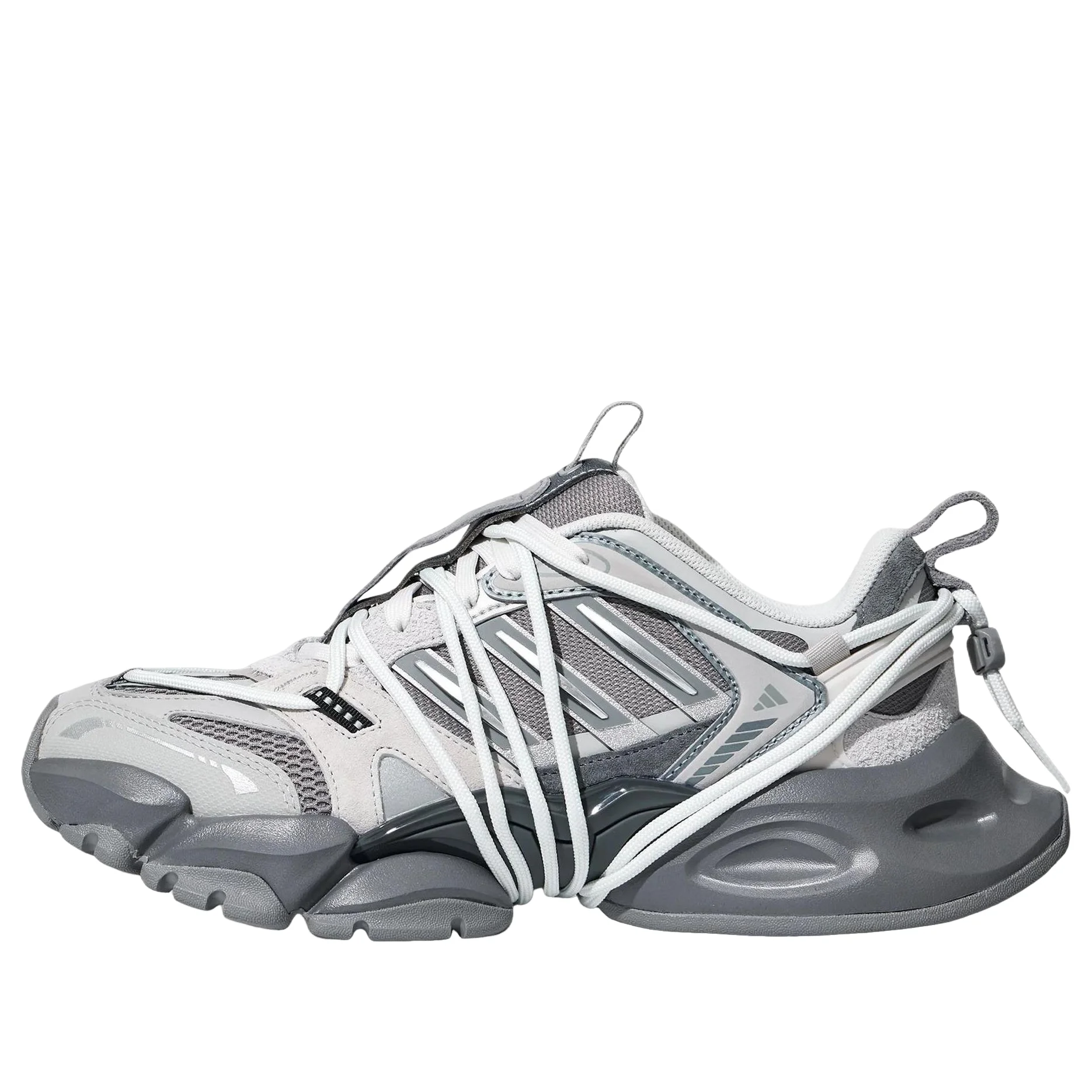 adidas XLG Runner Deluxe 2.0 'Grey White' LA6363 - 1