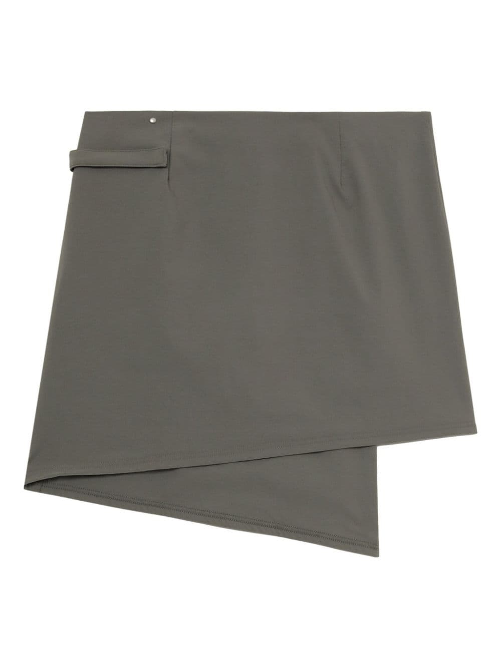 asymmetric wrap skirt - 6