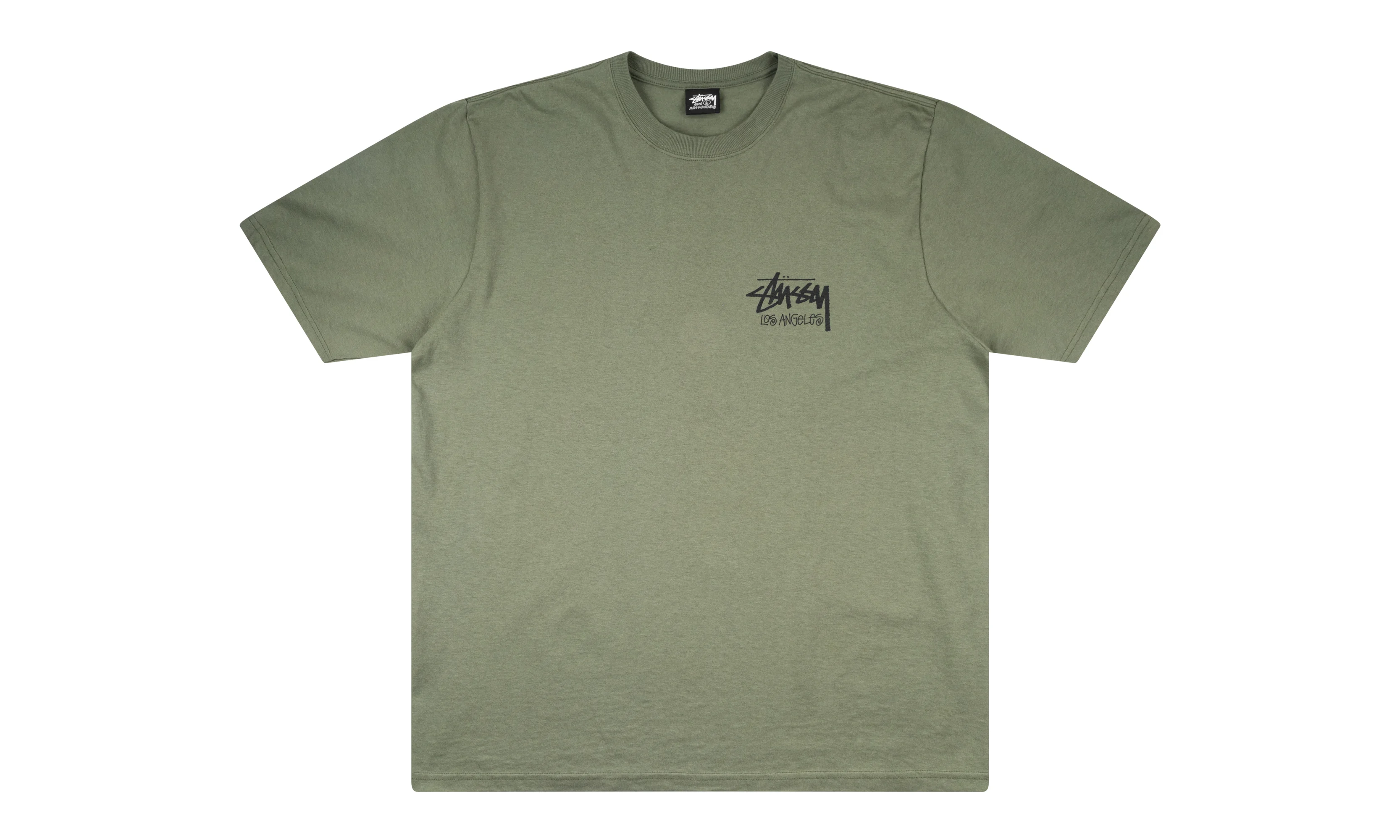 BASIC STÜSSY TEE "Los Angeles Exclusive - Olive" STUS40 - 1