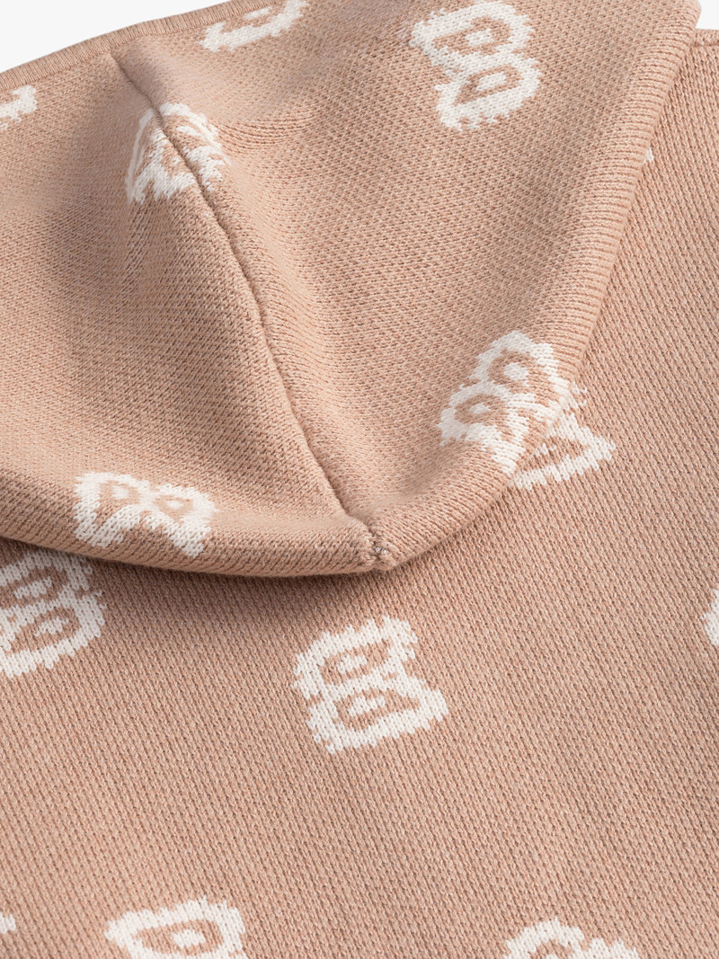 RHUDE BANDANA KNIT ZIP-UP 4