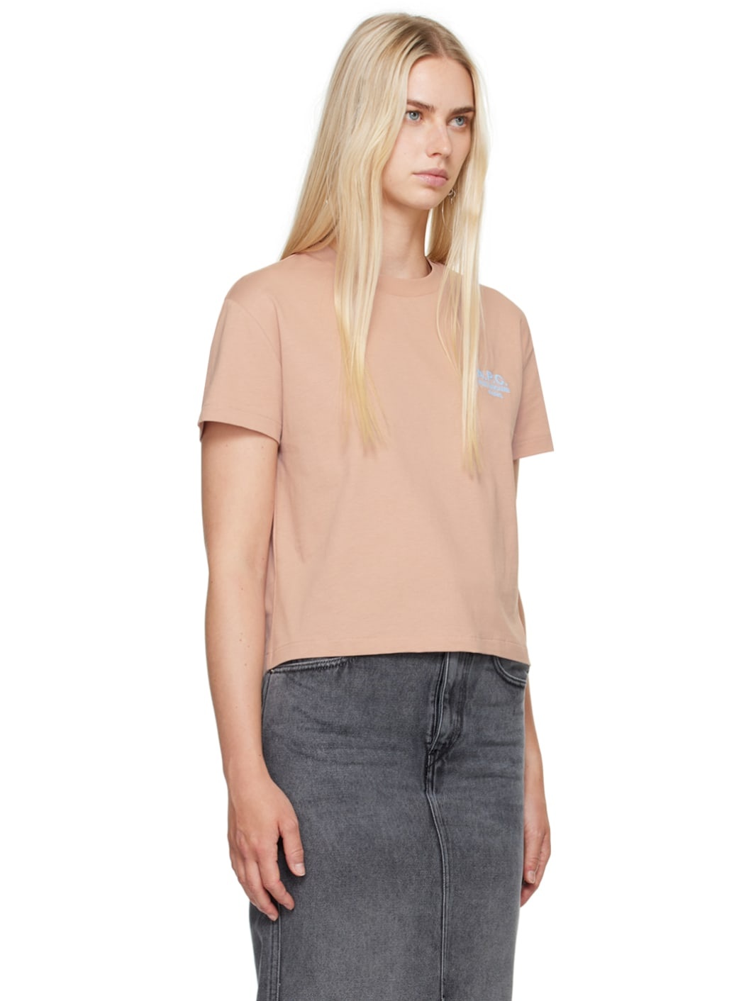 Pink Embroidered Logo T-Shirt - 2