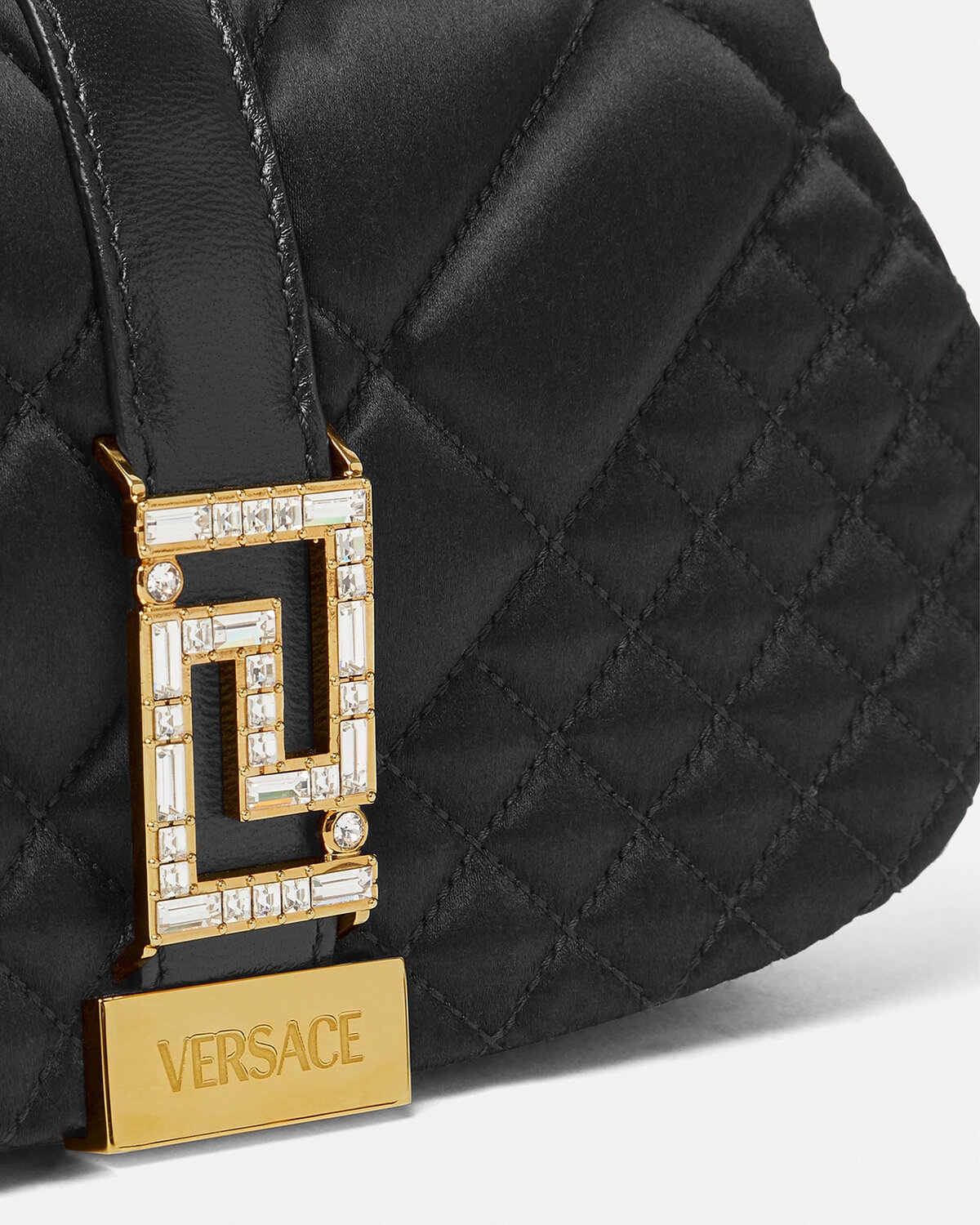 Greca Goddess Satin Mini Bag - 5