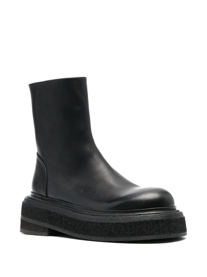 chunky sole 60mm ankle boots - 2