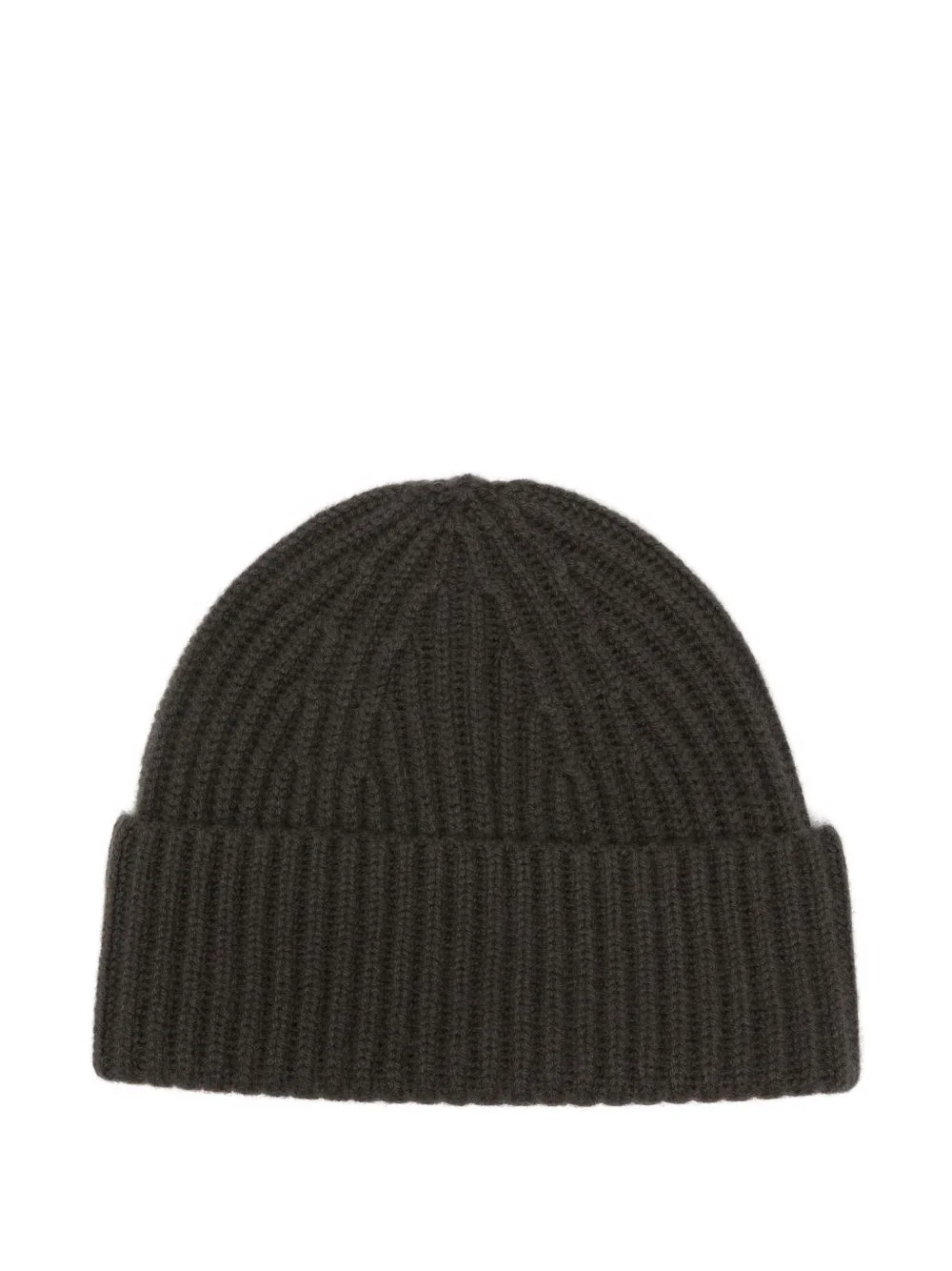 Martigny ribbed-knit turn-up beanie hat - 1