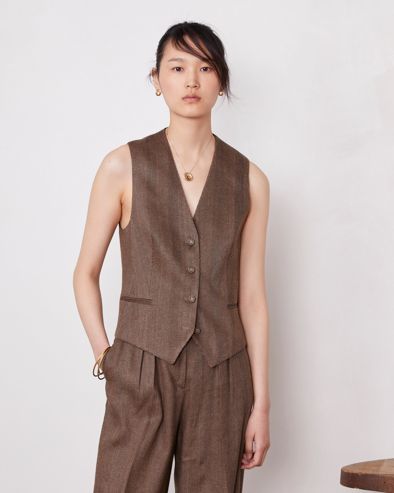 OFFICINE GÉNÉRALE CLEO WAISTCOAT outlook